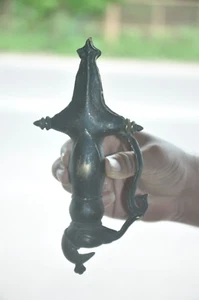 Vintage Brass Peacock Figurine Handcrafted Unique Sword Handle/ Hilt - Picture 1 of 9