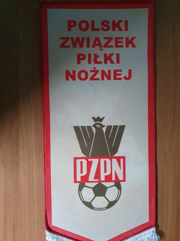 Pennant POLAND Football federation Association soccer Polska PZPN 45cm lenght Cover