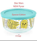 ✅✅ Pyrex Star Wars Special Edition 4-Cup Storage Bowl & Lid Day Chewbacca Falcon