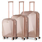 20/24/28 in ABS Travel Luggage Hardshell Trolley Suitcase Set Spinner Wheel TSA