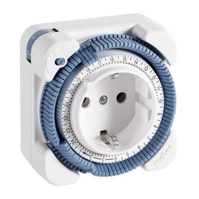 0260030 Timer 26 - analoge Zeitschaltuhr Steckdosen Schaltuhr Zeitprogrammste... - Bild 1 von 4