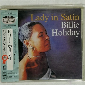 BILLIE HOLIDAY LADY IN SATIN CBS/SONY 32DP481 Japan OBI OLD STANDARD CD - Imagen 1 de 1