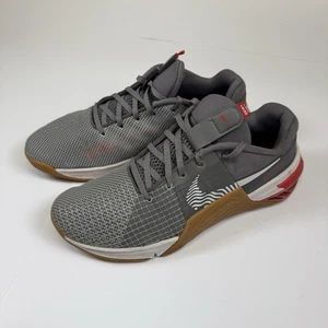 Scarpe Nike Metcon Cross Training Uomo Grigio/Rosso Usate - Taglia 10 - Foto 1 di 9
