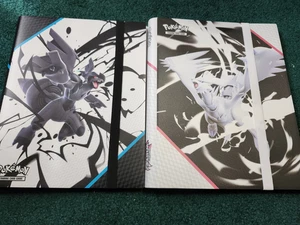Pokemon Black Bolt & White Flare Card BINDER ONLY *BOTH - 1 of Each* - NEW! - Picture 1 of 7