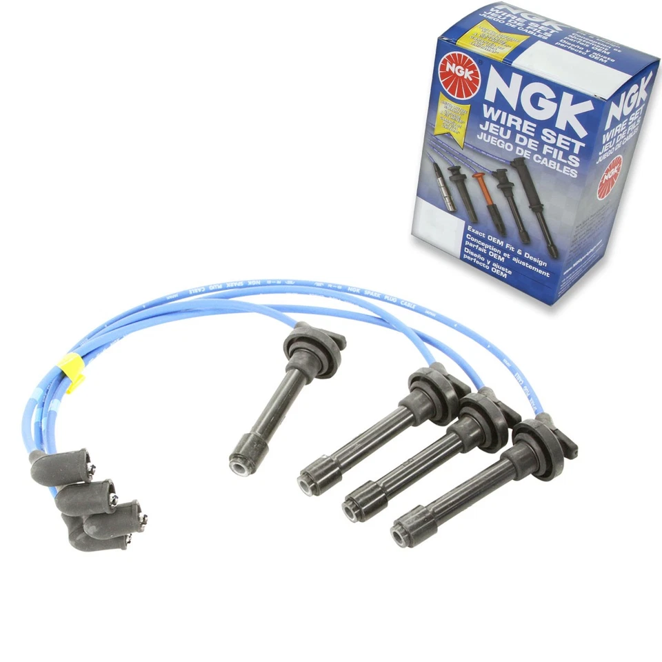 Juego de cables de bujía NGK de 1 pieza para Honda Accord 1990-1991 2,2 L L4 - Kit de motor xp Foto 1 de 4