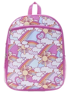 Mochila Wonder Nation Girls Love & Rainbows 16" con funda para computadora portátil - Imagen 1 de 3