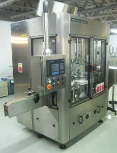 BORGO 8 Head Rotary Capper Model V8-T With Centrifugal Bowl And Cap Elevator - Picture 1 of 12