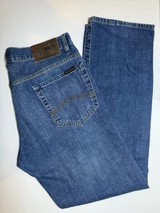 Marlboro Classics Jeans Mens W34 L32 Blue Regular Fit Straight Phoenix Casual - Picture 1 of 14