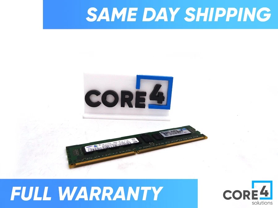 HP 616724-071 4GB (1X4GB) 1333MHZ PC3-10600 CL9 ECC REGISTERED - Image 1 of 1