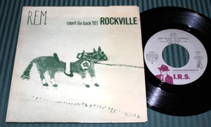 R.E.M. - (Don't Go Back To) Rockville / Catapult (Live) - (1984 7" 45 Vinyl +PS) - Picture 1 of 2