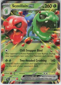 UR-01 Holo Scovillain ex 022/162 Double Rare SV05: Temporal Forces - Picture 1 of 1