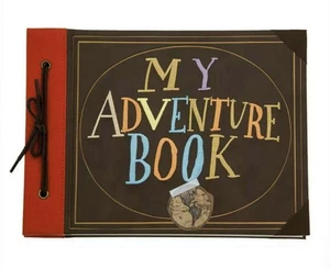 Disney Parks Pixar UP My Adventure Book réplica libro duro diario cuaderno NUEVO - Imagen 1 de 7