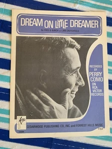 Spartiti Vintage 1965 "Dream On Little Dreamer" di Fred Burch Jan Crutchfield - Foto 1 di 4
