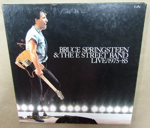 BRUCE SPRINGSTEEN & E STREET BAND LIVE 1975-85 BOX SET,W/ BOOKLET,VINYL LP ALBUM - Picture 1 of 20