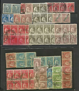 COLONIAS PORTUGUESAS 77 SELLOS EN BLOQUES, USADOS, EN MUY BUEN ESTADO - Imagen 1 de 1