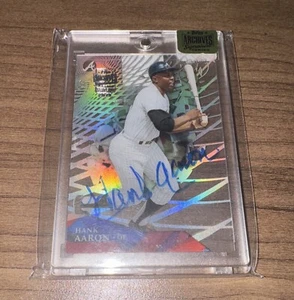 2015 Topps Archives Hank Aaron - Signatures Series Certified Autograph True #1/1 - Bild 1 von 10
