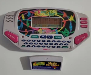 TIGER Name That Tune Vintage Electronic Handheld Game With 1 Cartridge TESTED - Picture 1 of 1