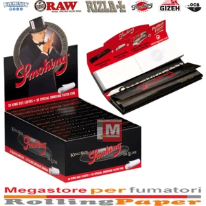 Cartine Smoking Deluxe KS Slim + Filtri – Lunghe 110mm De Luxe - Zdjęcie 1 z 1
