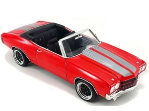 ACME 1:18 RESTOMOD 1970 Chevrolet Chevelle SS Convertible Diecast Red A1805518 - Picture 1 of 5