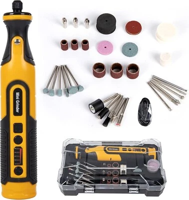 7.2V Cordless Angle Grinder Tool Cutting Polishing Wheel Mini Grinder Set - Imagem 1 de 4