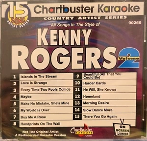 90265 KENNY ROGERS CHARTBUSTER KARAOKE CDG LOT VA - Picture 1 of 1