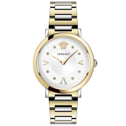 Versace Orologio Donna Orologio da Polso Pop Chic VEVD00519 Acciaio Inox