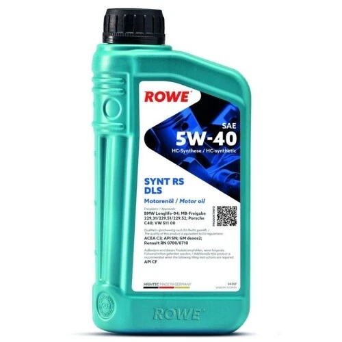 Rowe HIGHTEC SYNT RS DLS SAE 5w-40 Motoröl 1l