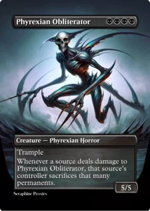 Phyrexian Obliterator - High Quality Altered Art Custom Cards - Picture 1 of 1