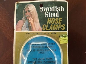Vintage Sammlerstück schwedische Stahl Schlauchschellen Seal-Tite Werbung - Bild 1 von 8