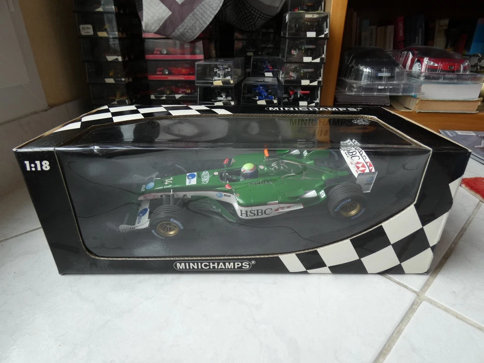 Jaguar R4 Racing Mark Webber #14 2003 1/18 Minichamps F1 Formula 1 - Immagine 1 di 3