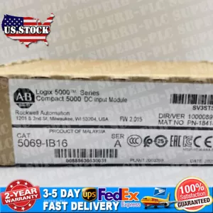 Allen Bradley 5069-IB16 /A Compact Logix 5000 DC Input Module 5069-B16 - Picture 1 of 2
