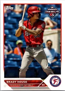2023 Topps Pro Debut#PD-68Brady House - Picture 1 of 2