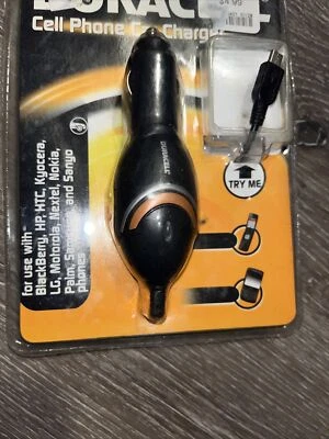 Duracell Cell Phone Vehicle Car Charger - Samsung LG Android Blackberry  DCS5341 - Image 1 of 2