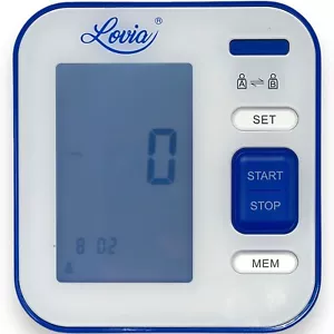 Lovia automatischer digitaler Blutdruckmessgerät LCD-Anzeige nur - Bild 1 von 5