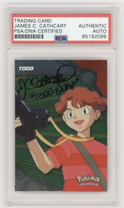 PSA James C Cathcart 2000 Pokemon TV Animation Edition Series 2 Foil Todd Snap - Picture 1 of 2