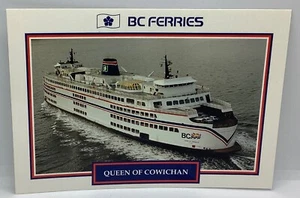 Postcard 6x4 Queen of Cowichan Ferry Vancouver BC Canada I271 - Bild 1 von 2