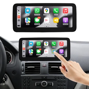 Carplay Pantalla Táctil Para Mercedes Benz Clase C W204 2008-2010 NTG4.0 Radio Coche - Imagen 1 de 15