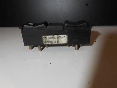 Right Power Window Switch 0008208110 86-91 Mercedes Benz W126 420SEL 560SEL W123 - Image 1 of 4