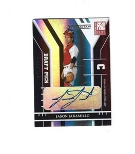 2004 Donruss Elite Extra Edition #333 Jason Jaramillo AU AUTO /573 RC PHILLIES - Picture 1 of 1