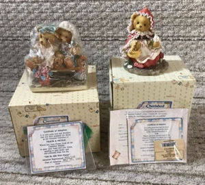 Enesco Cherished Teddies Grandmother's House We Go 302511 Tracie & Nicole 911372 - Picture 1 of 11