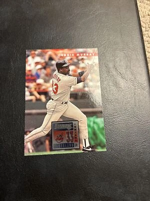 B52 Eddie Murray #105 Cleveland Indians, 1996 Donruss - Image 1 of 3
