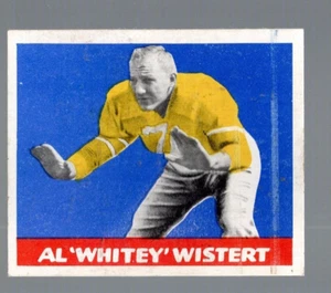 Al "Whitey" Wistert 1948 Leaf #28 RC - Picture 1 of 2