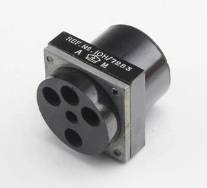 Socket Type 12 10H/7283 4 Pole Radio Radar RAF Vintage Aircraft Part - Picture 1 of 7
