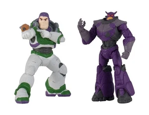 Disney Pixar Buzz Lightyear Narabundesu Figure Bandai Gashapon Toys Buzz & Zurg - Picture 1 of 5