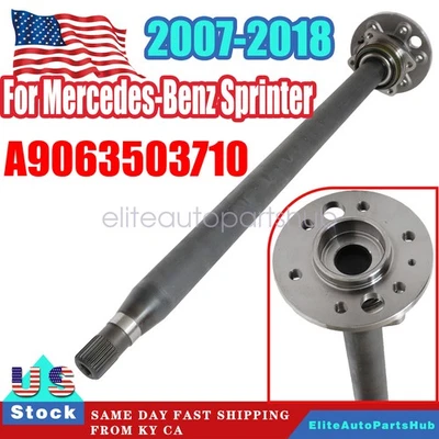 Eje trasero izquierdo para Mercedes-Benz Sprinter 07-18 Dodge Freightliner Foto 1 de 4