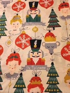 Alexander Henry "The Nutcracker" Christmas Fabric Cotton~ 3/4Yd x 45" - Picture 1 of 10