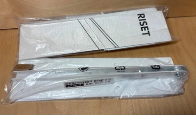 2 Ikea Ekby Riset 401.687.28  Sloping Adjustable White Angle Wall Brackets NIP - Image 1 of 3