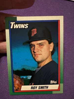 Roy Smith - 1990 Topps #672 - Minnesota Twins Baseball Card - Image 1 of 2