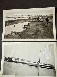 1933 Blackwell Flood(Christmas Flood) Coeur D'Alene, ID(2) Photos Blackwell Lumb - Picture 1 of 6