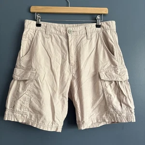 O'Neill Men's Cargo Shorts W32 Light Pink 100% Cotton - Picture 1 of 6